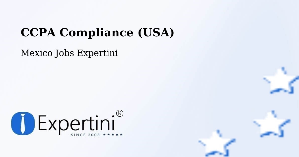 CCPA Privacy Rights & Compliance Notice – Molango - Mexico Jobs Expertini